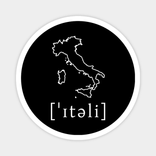 Italy (map) Magnet